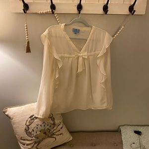 CeCe Baby Doll Blouse
